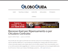 Tablet Screenshot of globoguida.com